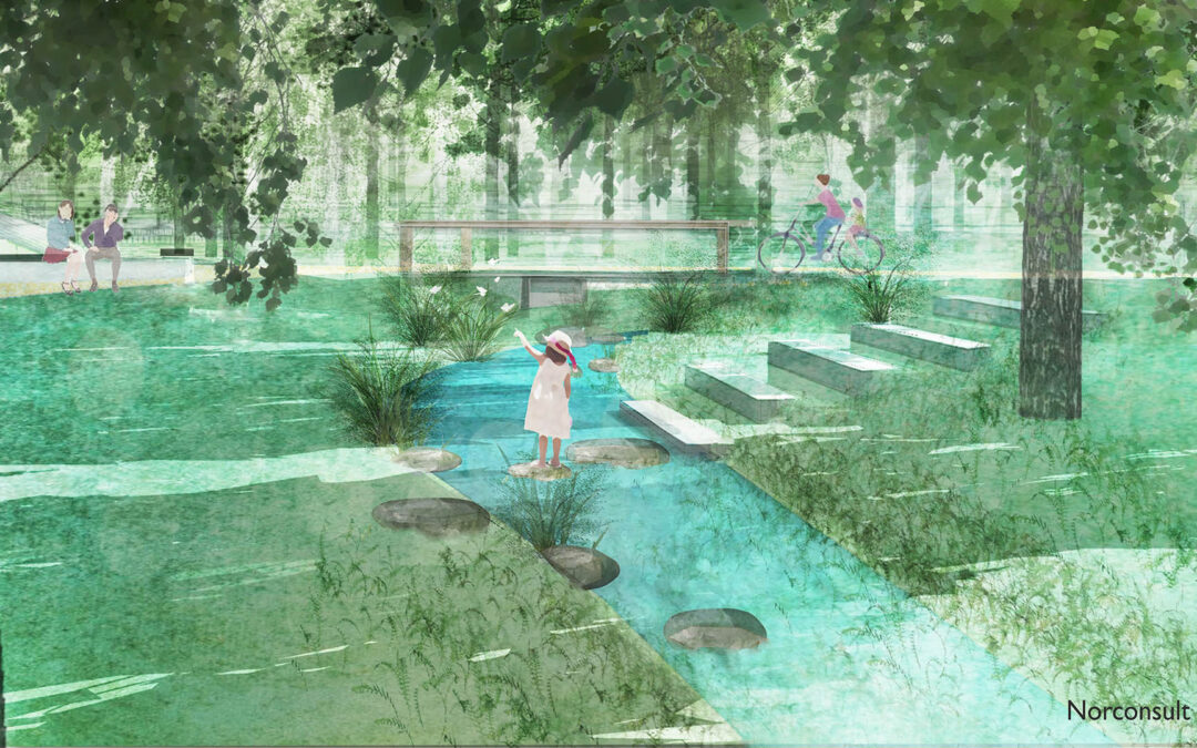 Lynghaugparken i Fyllingsdalen bydel