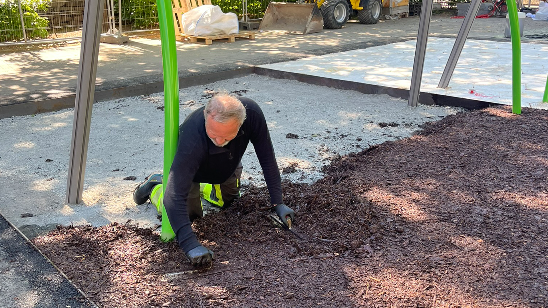 LekeBARK, FOU – prosjekt på miljøvennlig fallunderlag